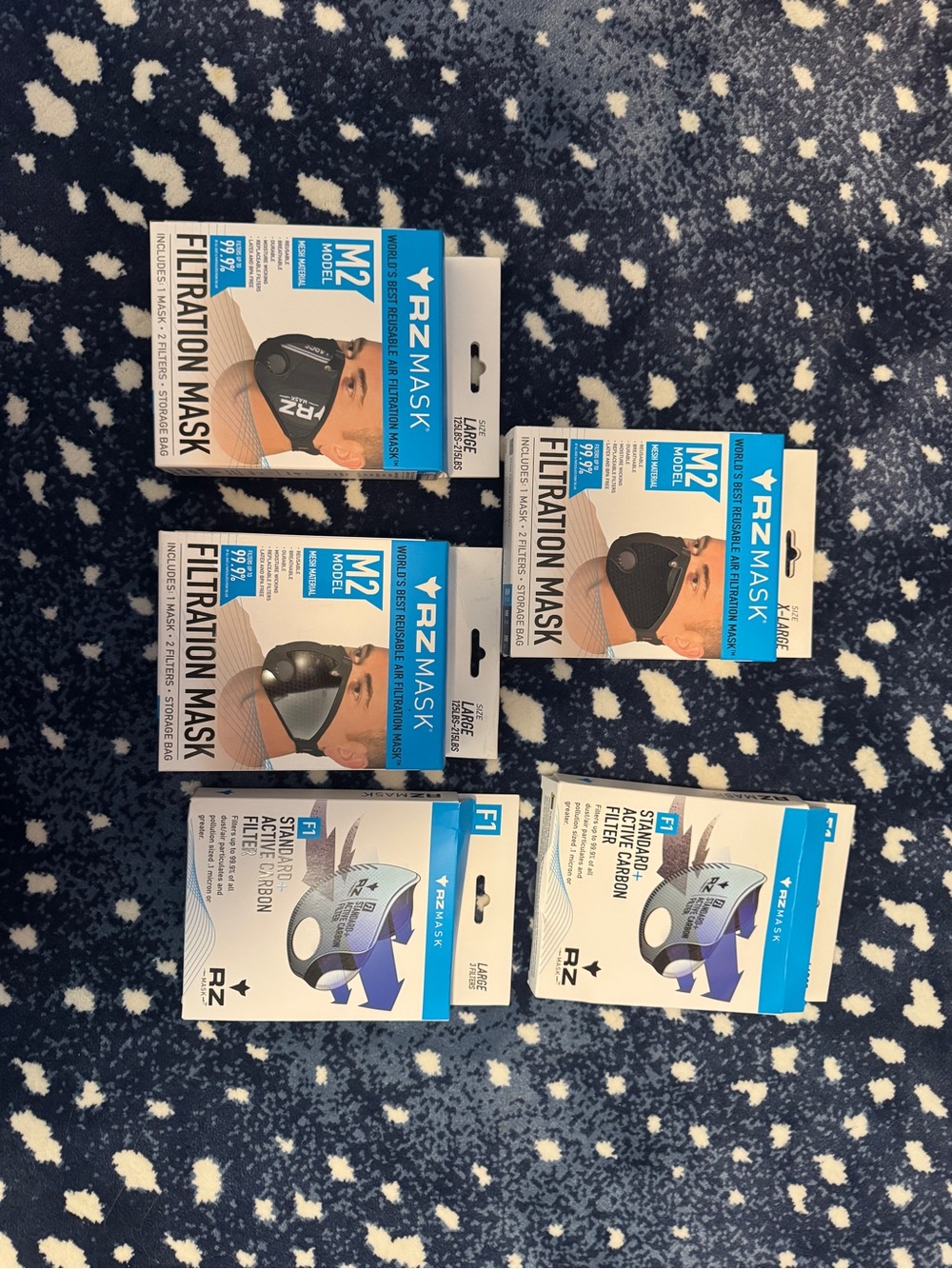 M2 Filtration Mask - Black